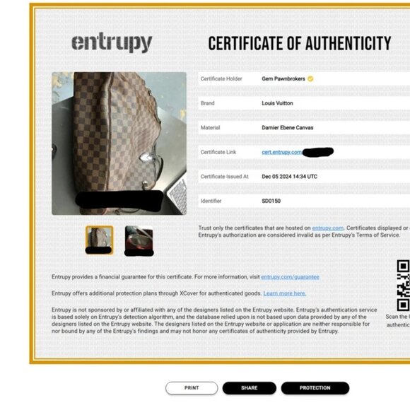 Louis Vuitton Damier Ebene Neverfull GM Tote *READ* - Picture 3 of 16